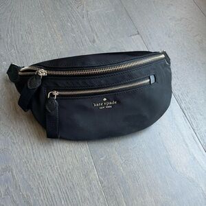 Kate Spade Chelsea Nylon Belt Bag Fanny Pack Black